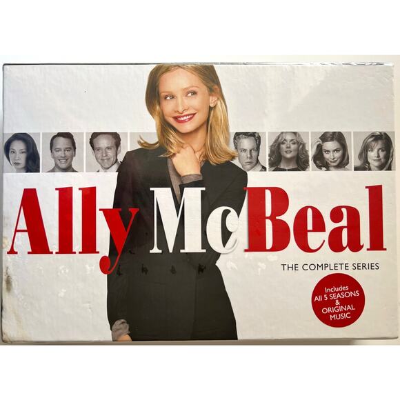 Brand-New Sealed Ally McBeal Complete Series DVDs All 5 Seasons & Original Music - Picture 1 of 3